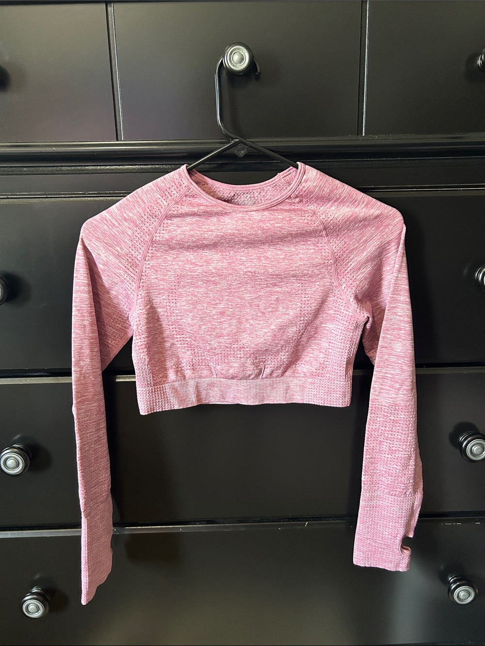 Seamless Cropped Workout Top